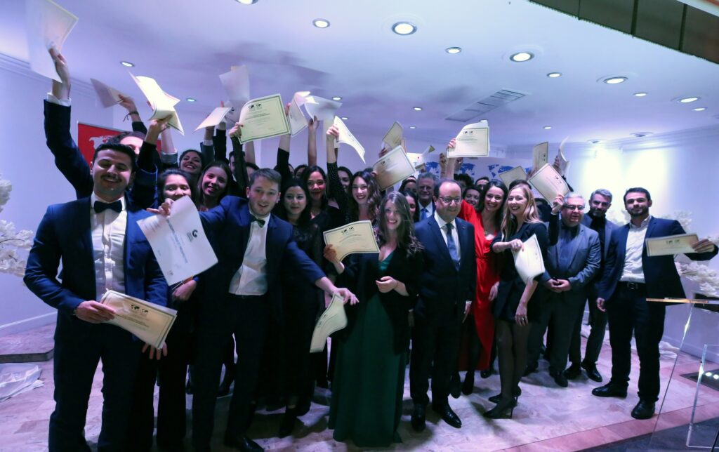 Cérémonie de remises des diplômes des promotions 2019 sous le parrainage de M. François Hollande