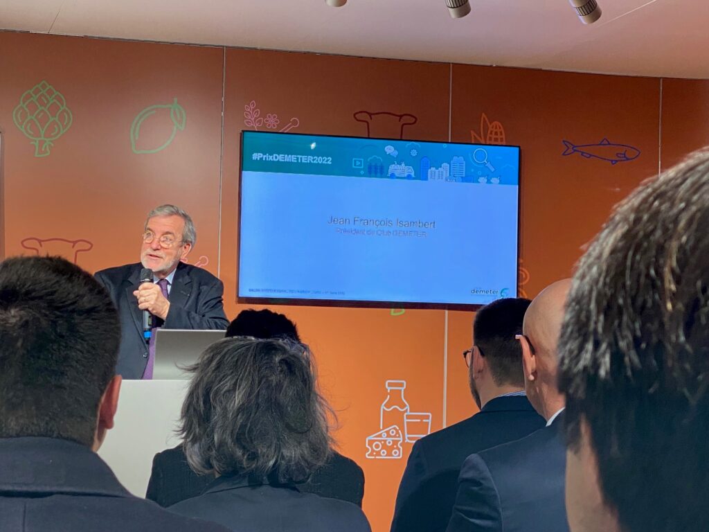 Lim Seong Kyun, lauréat du prix DEMETER 2022 individuel !