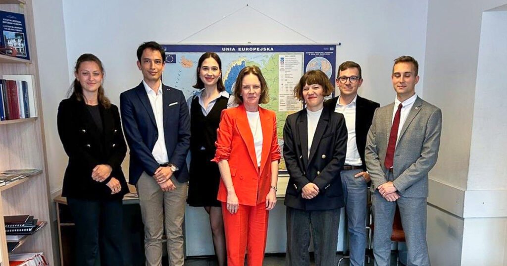 Erasmus+ : partenariat renforcé entre IRIS Sup’ et l’Université de Varsovie