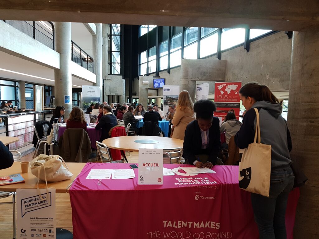 IRIS Sup' participe à la 9e journée des partenaires de Grenoble Ecole de Management