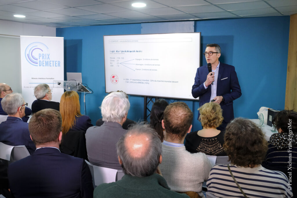 Aymeric Beaumont, lauréat du Prix DEMETER 2025