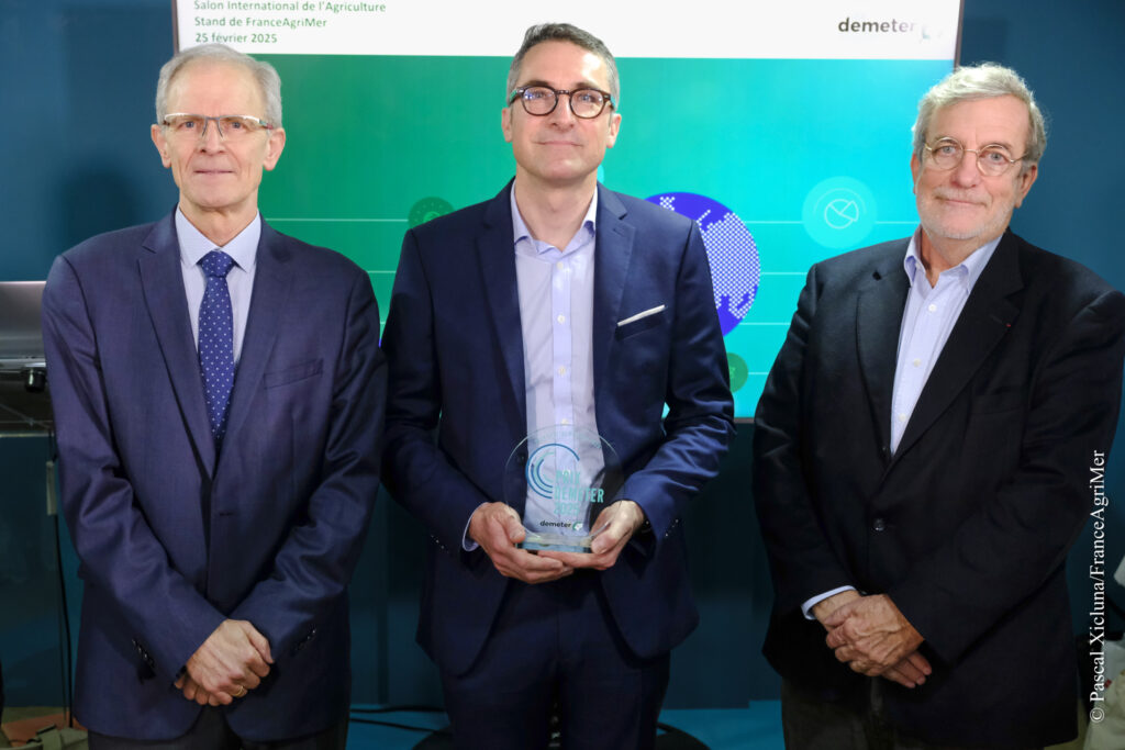 Aymeric Beaumont, lauréat du Prix DEMETER 2025