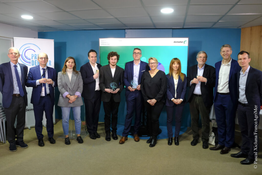 Aymeric Beaumont, lauréat du Prix DEMETER 2025