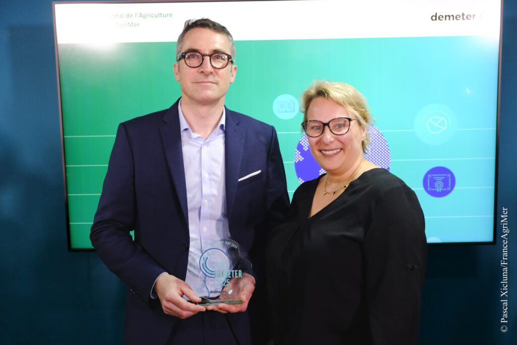 Aymeric Beaumont, lauréat du Prix DEMETER 2025