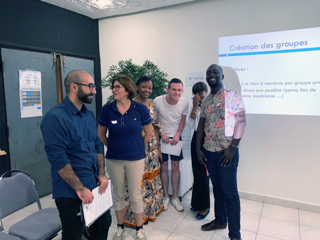 La 1re promotion Manager humanitaire à distance de l'IRIS fait sa rentrée à Abidjan