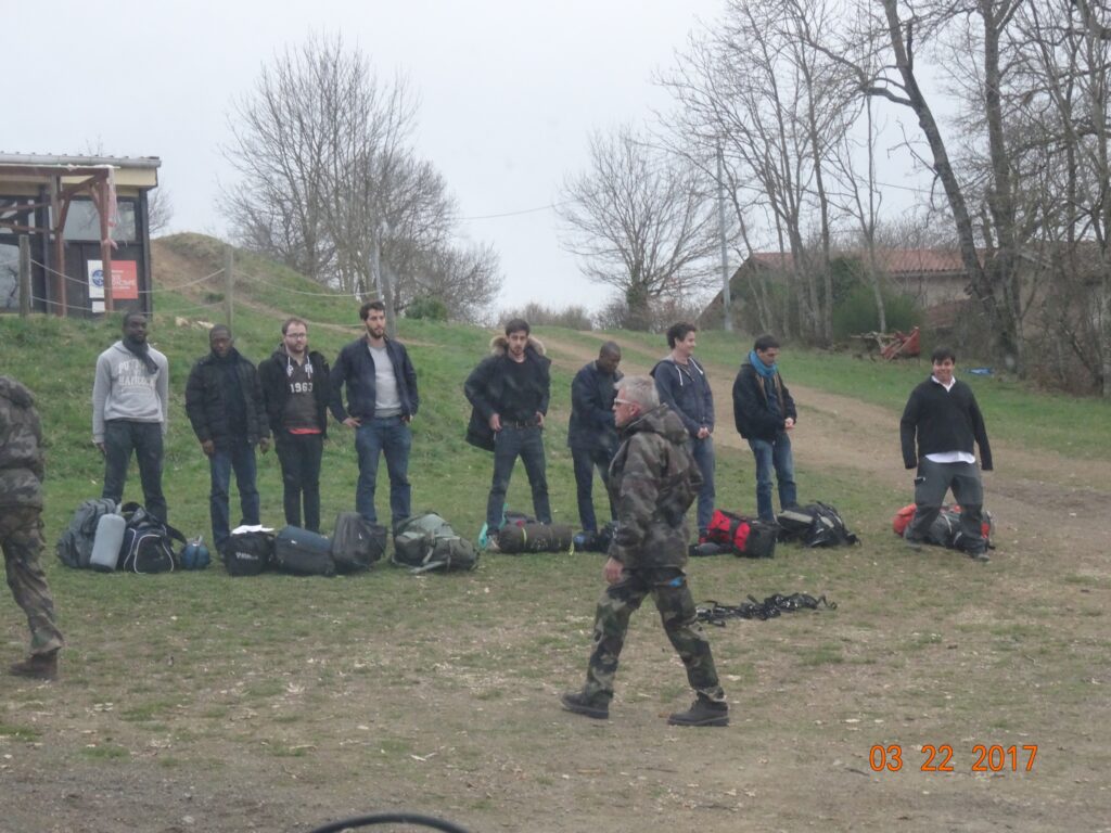 Les Humas se testent sur le terrain