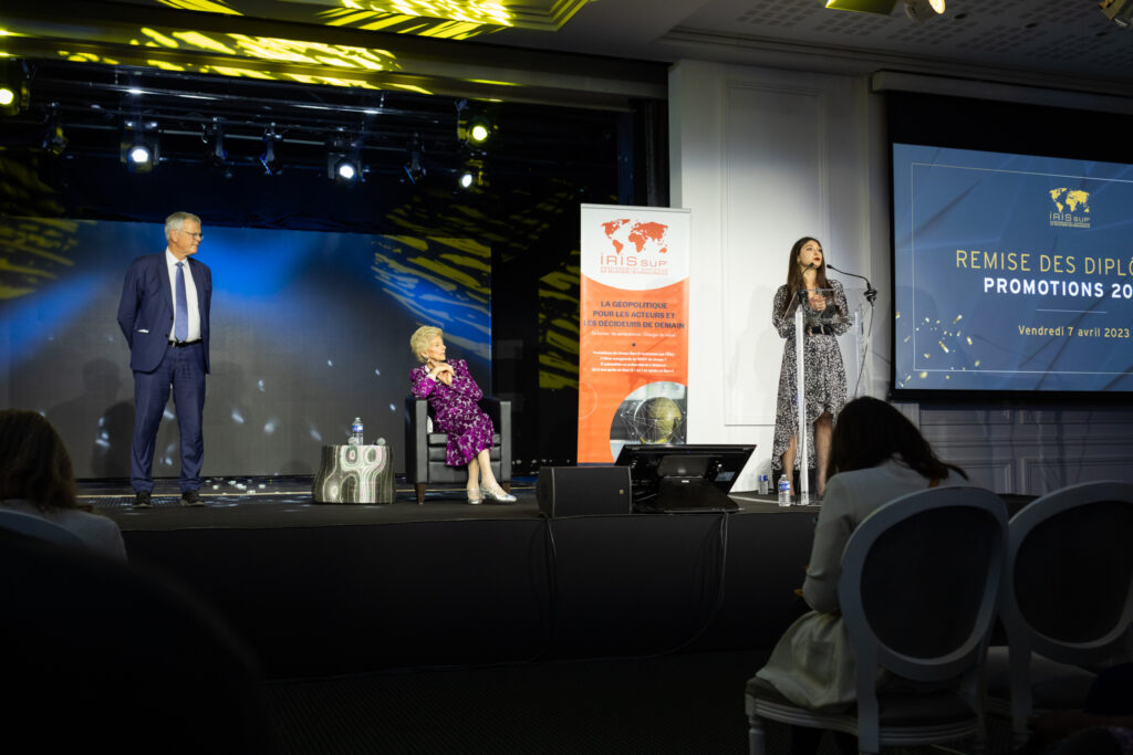 Remise des diplômes des promotions 2022 d'IRIS Sup' et gala