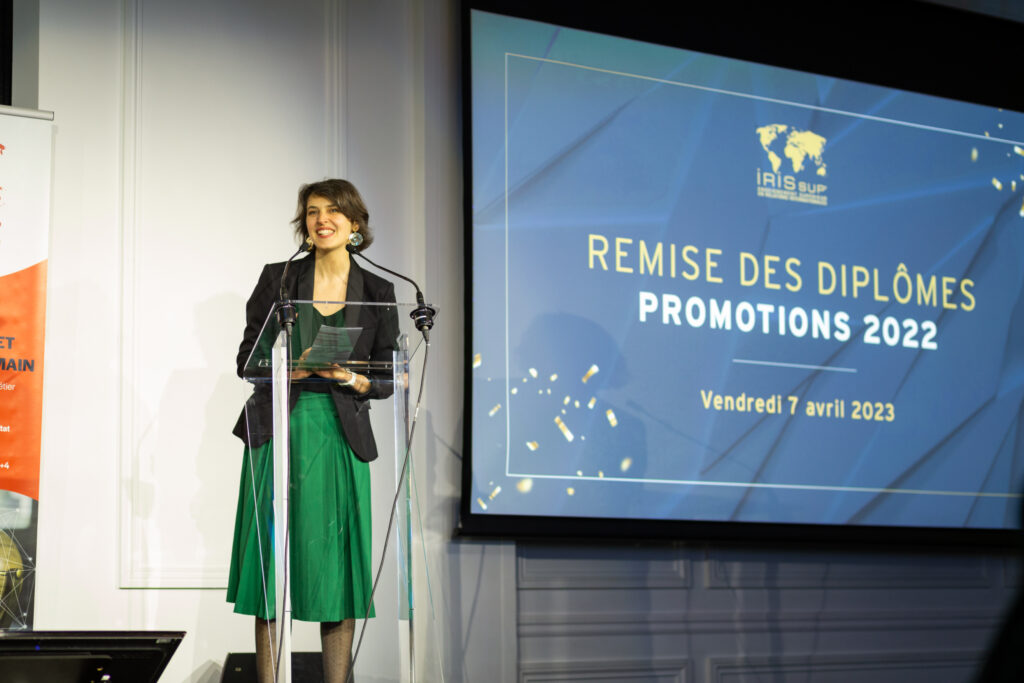 Remise des diplômes des promotions 2022 d'IRIS Sup' et gala
