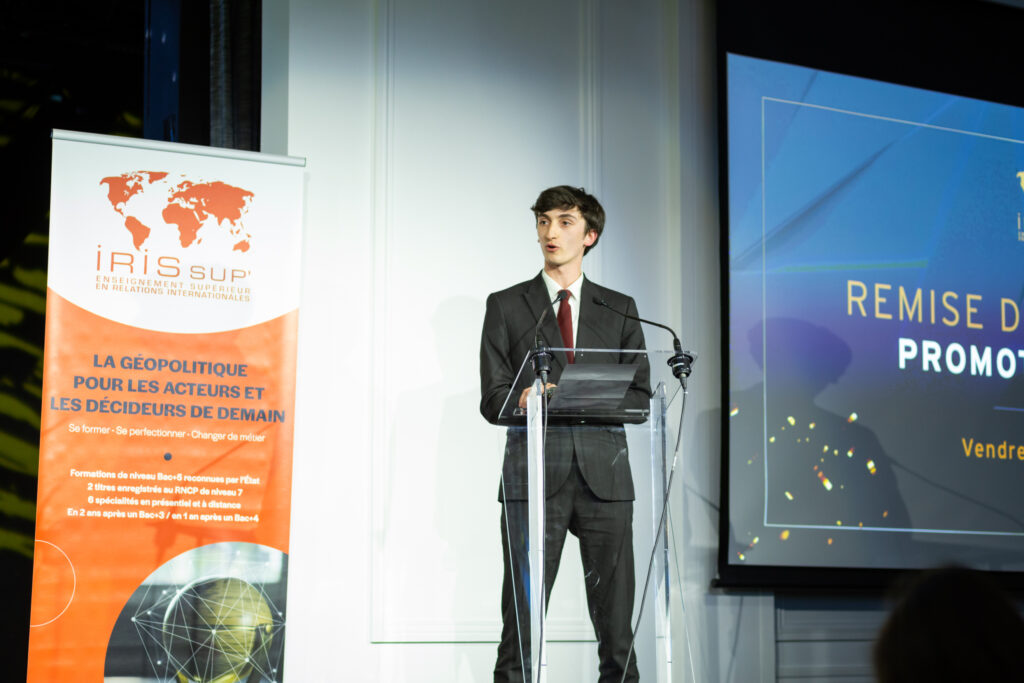 Remise des diplômes des promotions 2022 d'IRIS Sup' et gala
