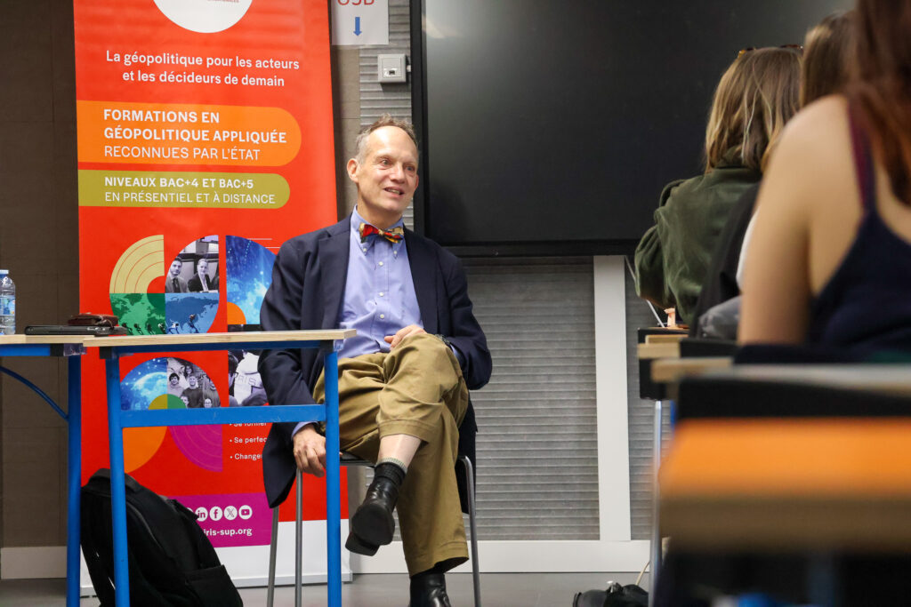 Développement des partenariats internationaux : IRIS Sup’ accueille Don Guttenplan, rédacteur en chef de The Nation