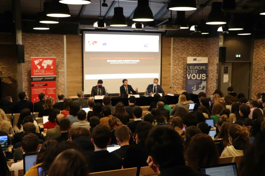 Rencontre exceptionnelle avec Clément Beaune, secrétaire d'État chargé des Affaires européennes