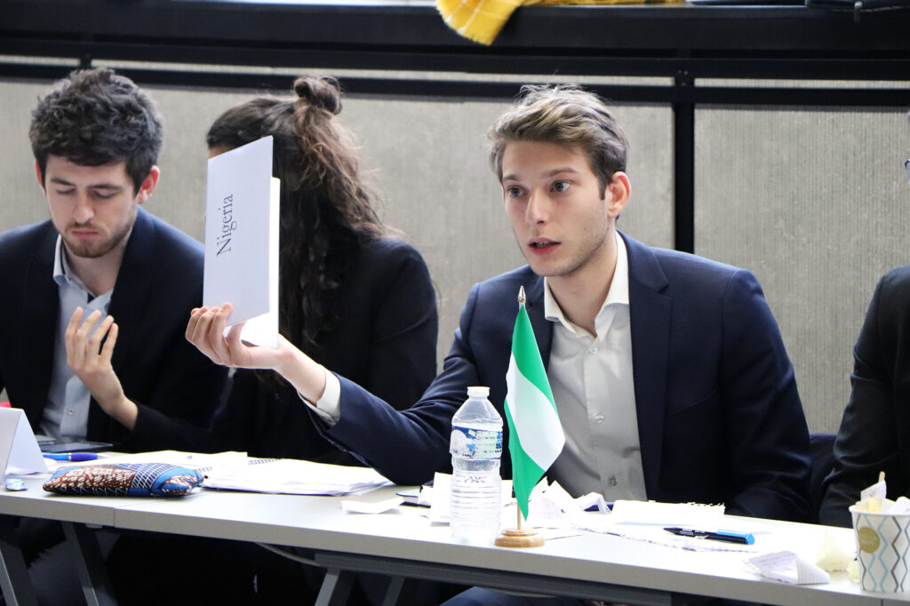 Exercice de simulation de négociation internationale pour les GéoPro