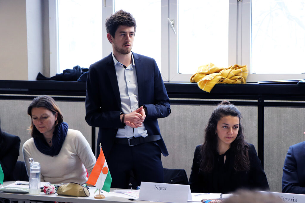 Exercice de simulation de négociation internationale pour les GéoPro