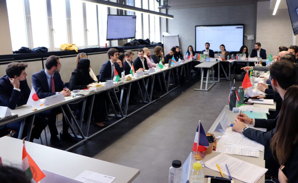 Exercice de simulation de négociation internationale pour les GéoPro