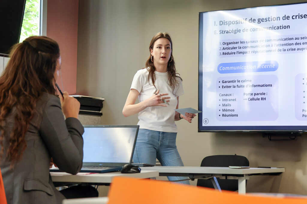 Présentation des missions d’analyse des étudiants de la formation Défense et sécurité