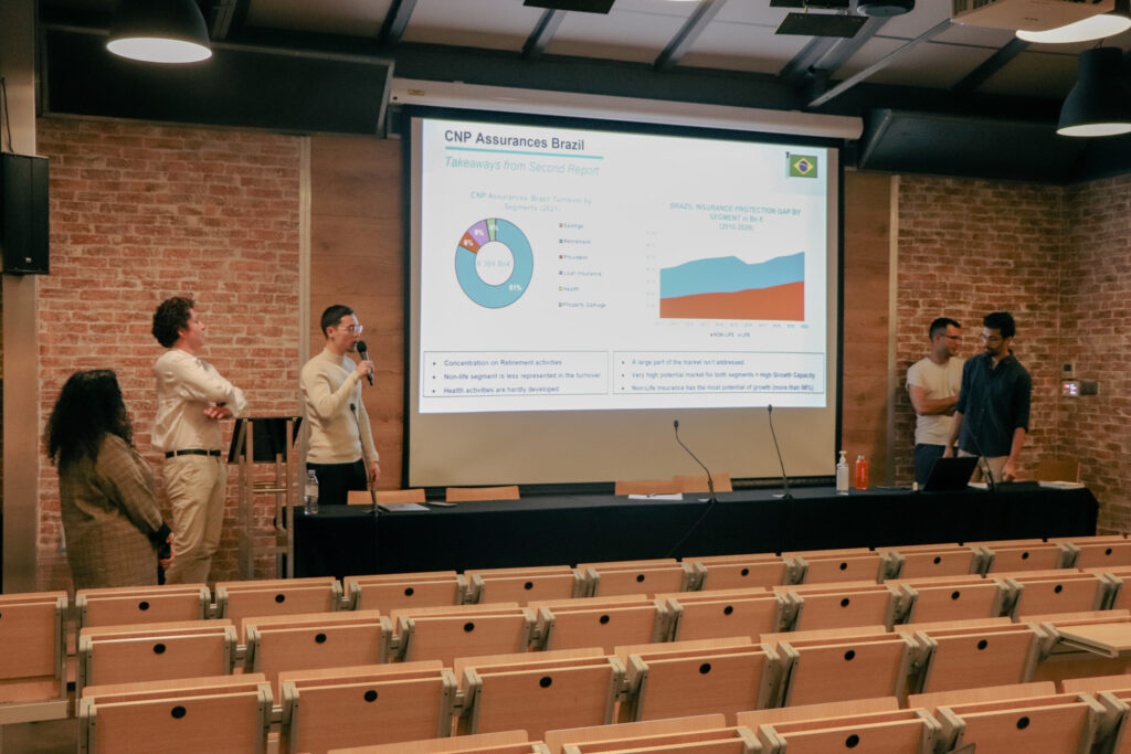 Les étudiants GéoÉco présentent leurs projets consultant junior au jury final