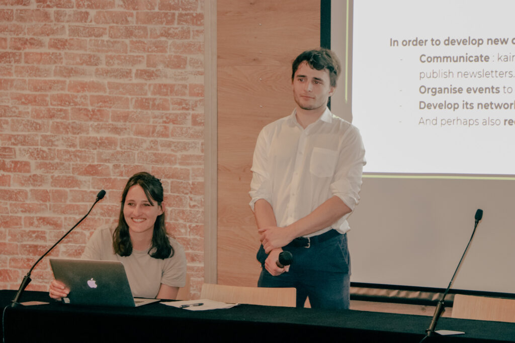 Les étudiants GéoÉco présentent leurs projets consultant junior au jury final