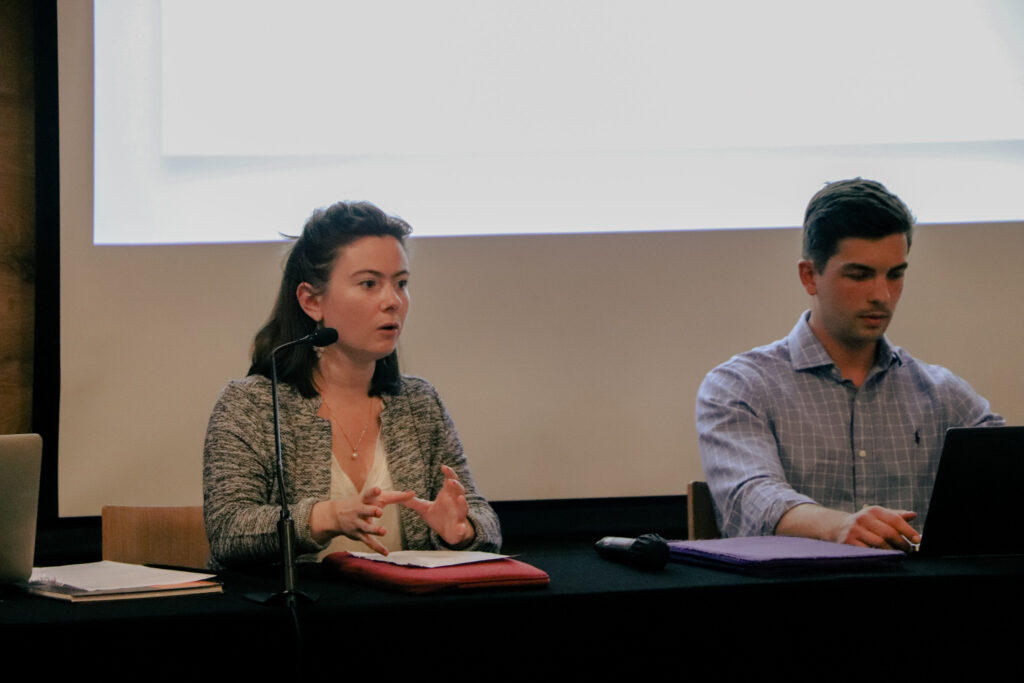 Les étudiants GéoÉco présentent leurs projets consultant junior au jury final