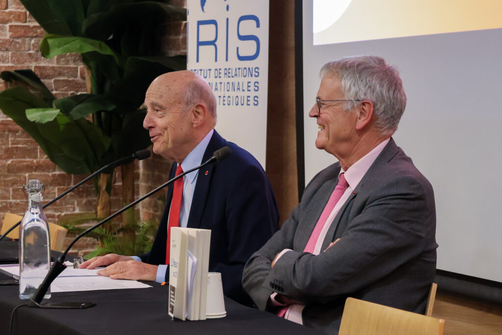 Alain Juppé à IRIS Sup’ : l’espérance comme boussole dans un monde en recomposition