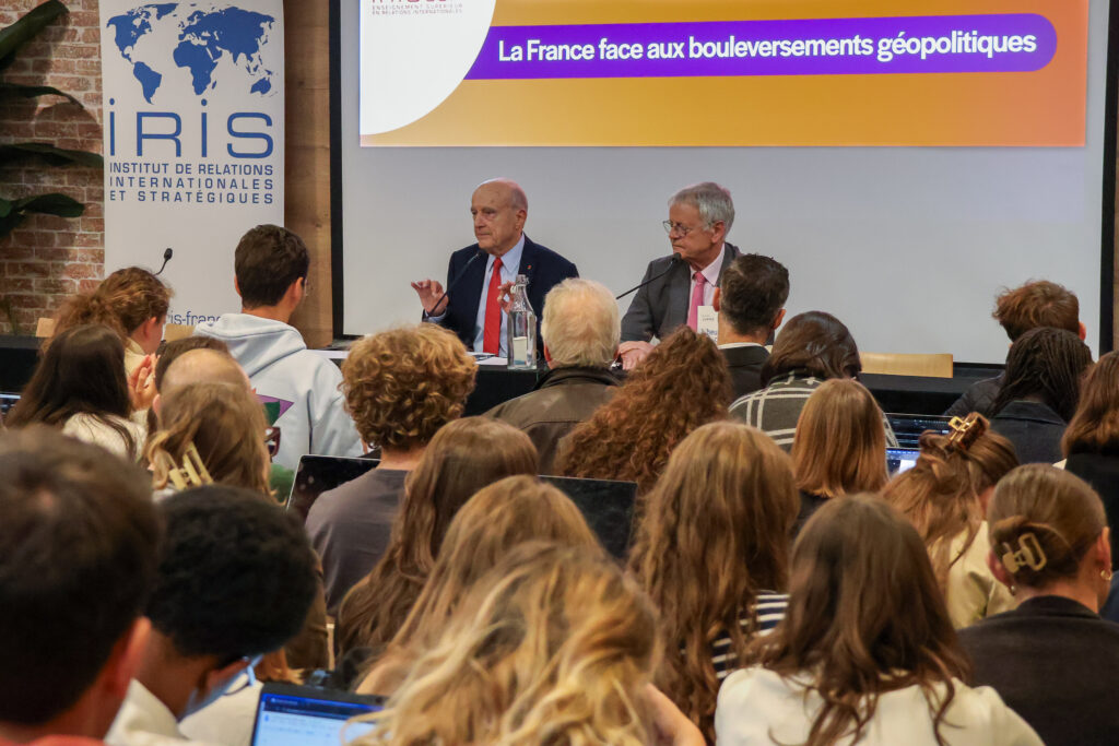 Alain Juppé à IRIS Sup’ : l’espérance comme boussole dans un monde en recomposition