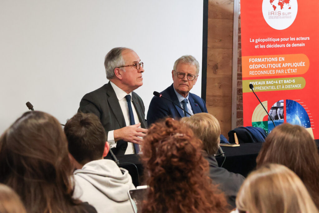 Maurice Gourdault-Montagne à IRIS Sup’ : repenser les marqueurs de la vie internationale