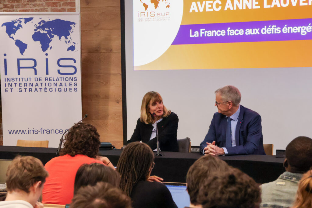 Anne Lauvergeon à IRIS Sup’ : la France face aux défis énergétiques