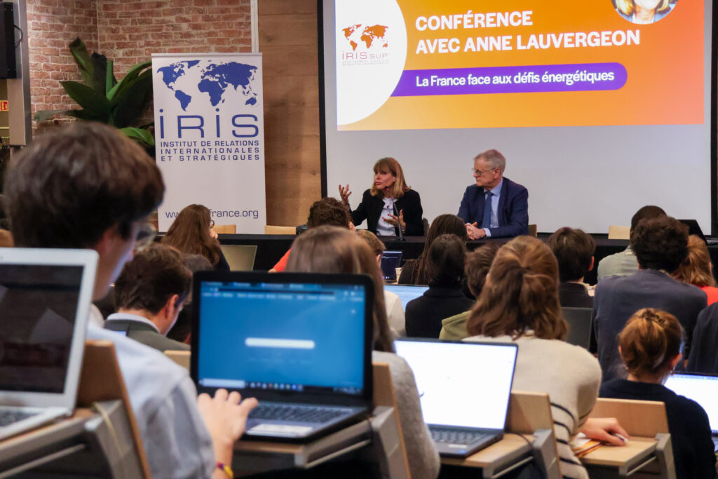 Anne Lauvergeon à IRIS Sup’ : la France face aux défis énergétiques