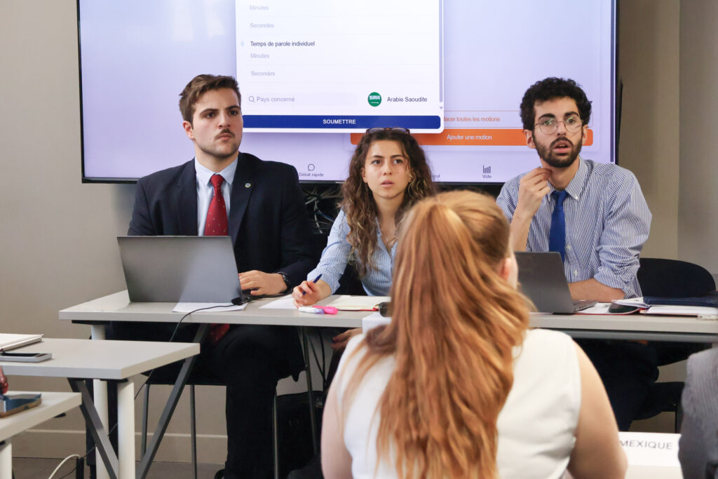 Simulation ONU 2026 : les premières année dans la peau de diplomates