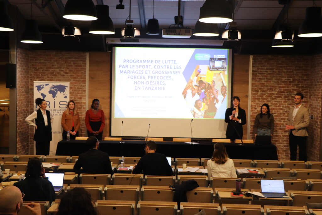 Les Manager de programmes internationaux ont présenté leurs proposals devant un jury de professionnels