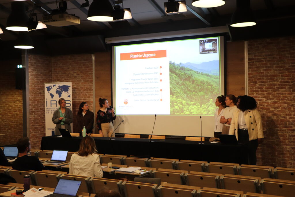 Les Manager de programmes internationaux ont présenté leurs proposals devant un jury de professionnels