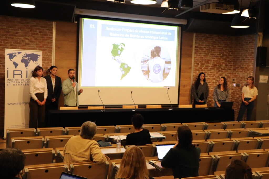 Les Manager de programmes internationaux ont présenté leurs proposals devant un jury de professionnels