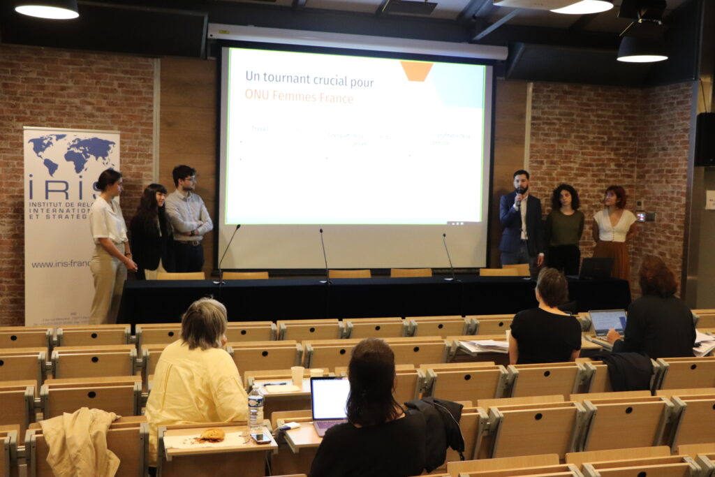 Les Manager de programmes internationaux ont présenté leurs proposals devant un jury de professionnels