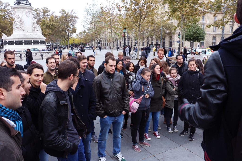 Journée d'intégration des étudiants IRIS Sup'