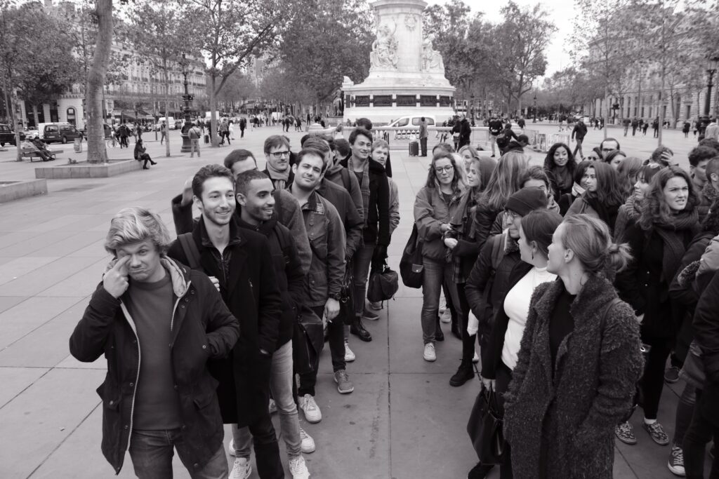 Journée d'intégration des étudiants IRIS Sup'