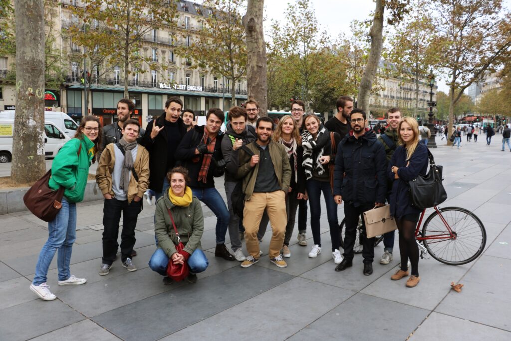 Journée d'intégration des étudiants IRIS Sup'