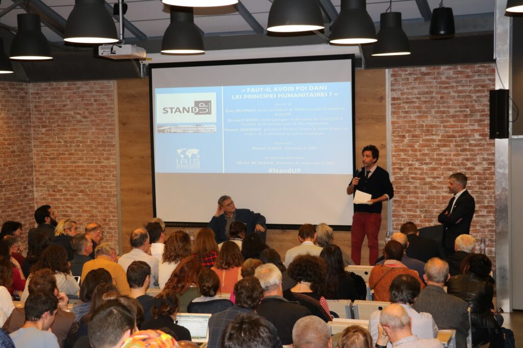 Stand Up de l'humanitaire n°10 « Faut-il avoir foi dans les principes humanitaires ? »