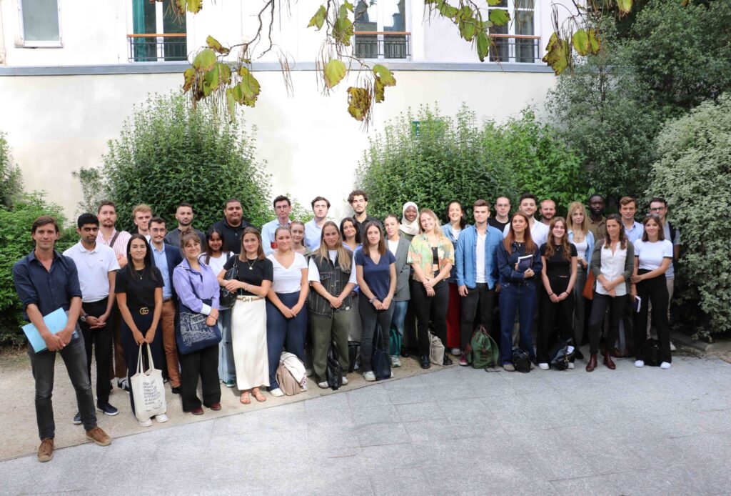 La promotion 2023-24 en présentiel a fait sa rentrée !