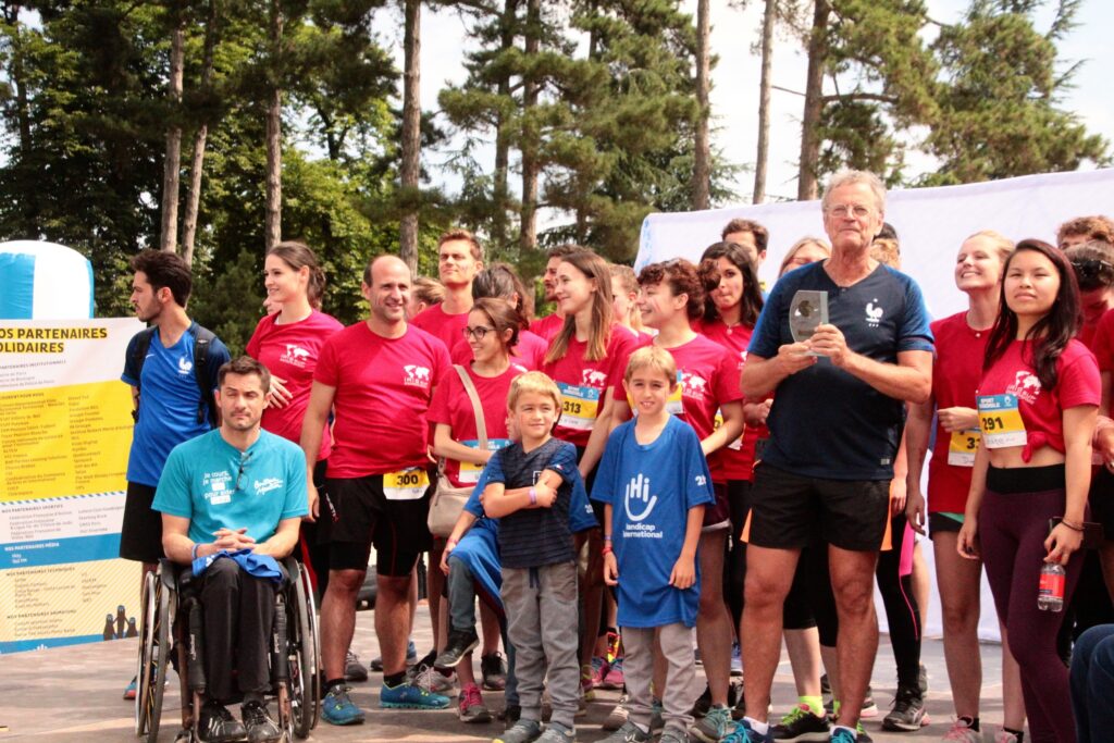 IRIS Sup' participe pour la deuxième année consécutive à la course Handicap International !