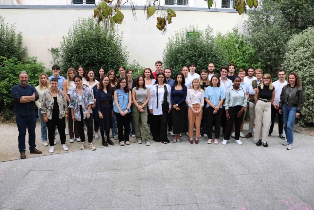 La promotion 2023-24 en présentiel a fait sa rentrée !