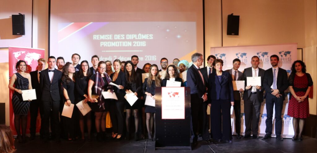 Félicitations aux nouveaux diplômés d'IRIS Sup' 2016 !