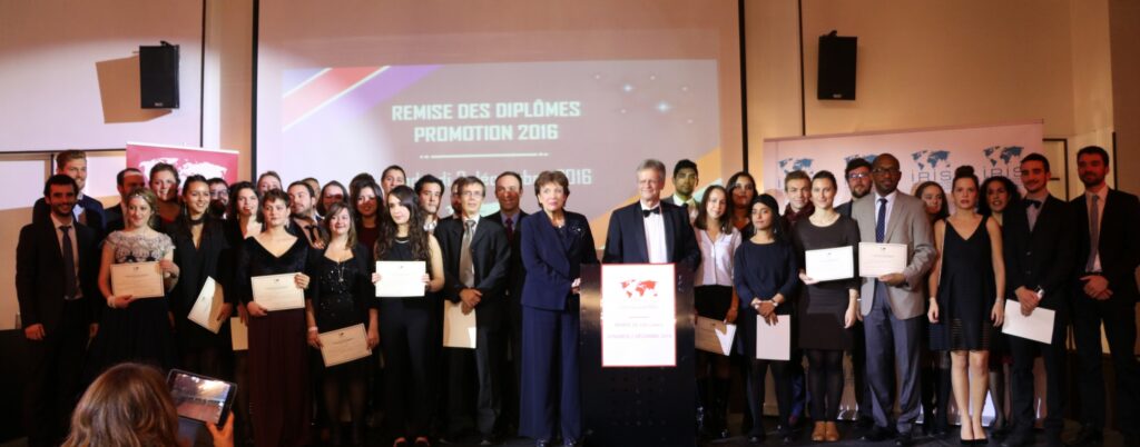 Félicitations aux nouveaux diplômés d'IRIS Sup' 2016 !