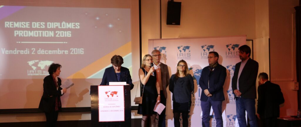 Félicitations aux nouveaux diplômés d'IRIS Sup' 2016 !