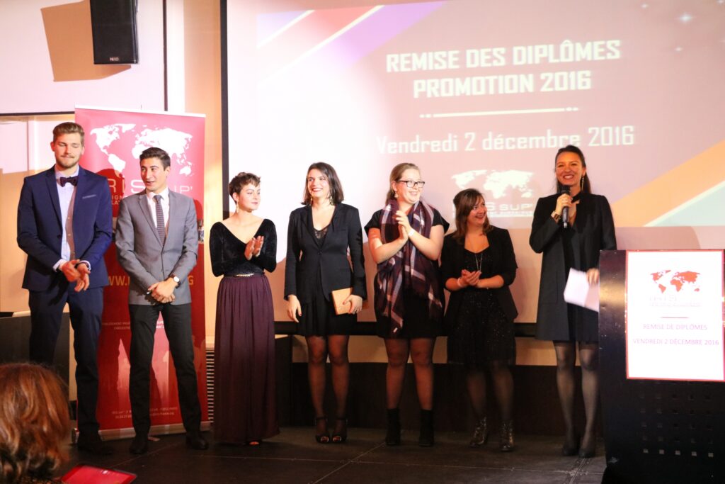 Félicitations aux nouveaux diplômés d'IRIS Sup' 2016 !