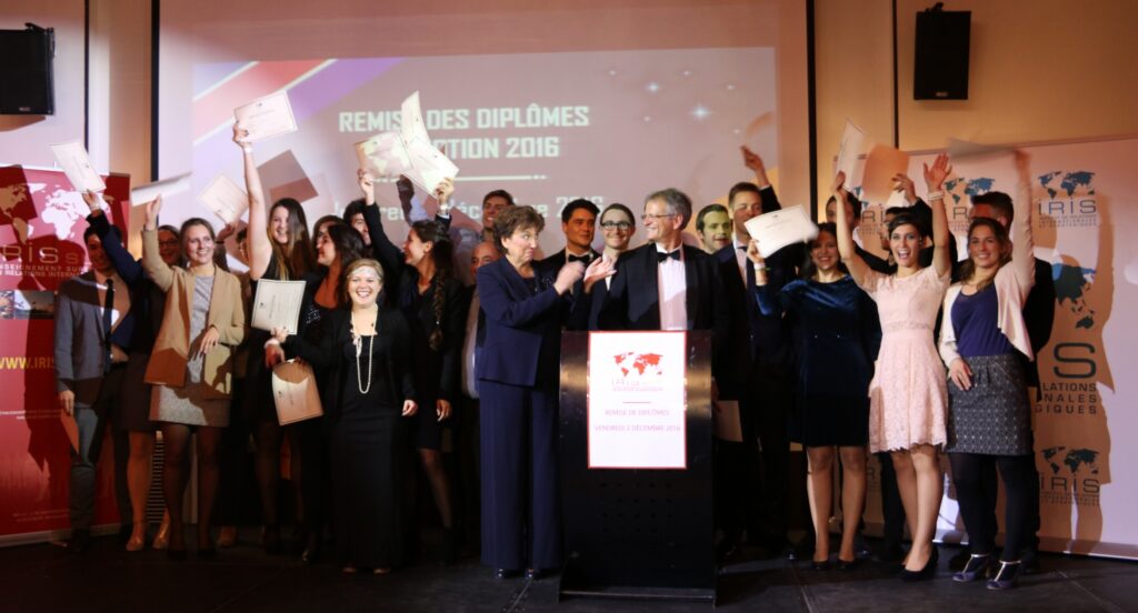 Félicitations aux nouveaux diplômés d'IRIS Sup' 2016 !