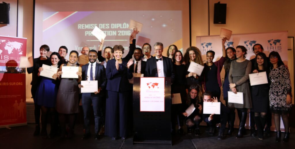 Félicitations aux nouveaux diplômés d'IRIS Sup' 2016 !