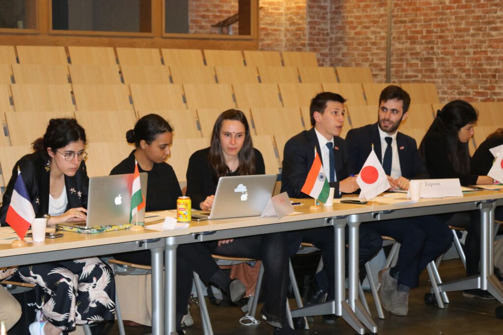 Exercice de simulation de négociation internationale des GéoPro