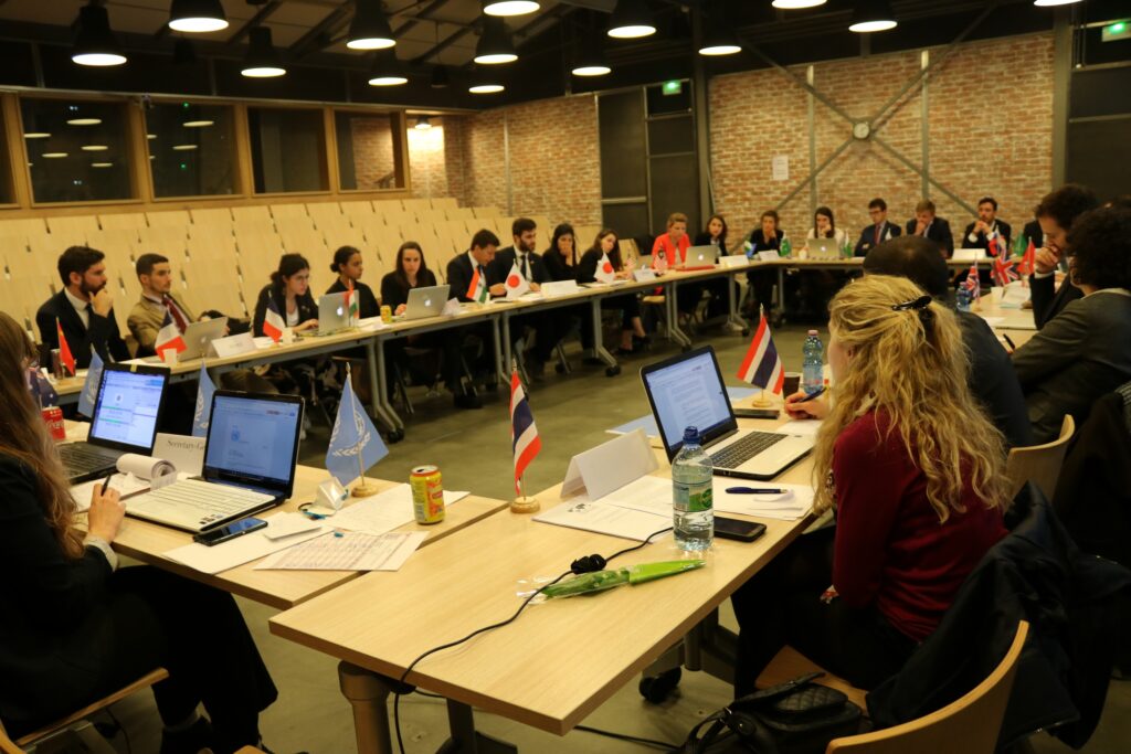 Exercice de simulation de négociation internationale des GéoPro