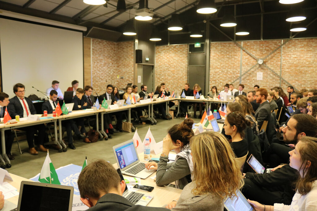 Exercice de simulation de négociation internationale des RI1