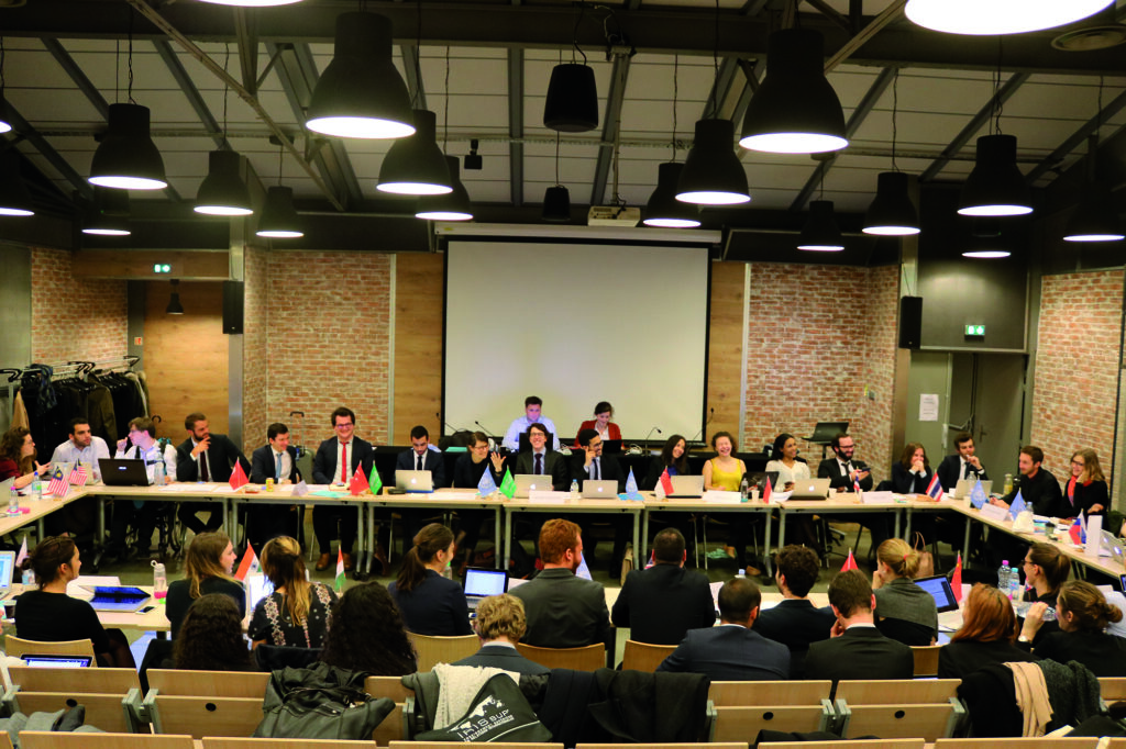 Exercice de simulation de négociation internationale des RI1