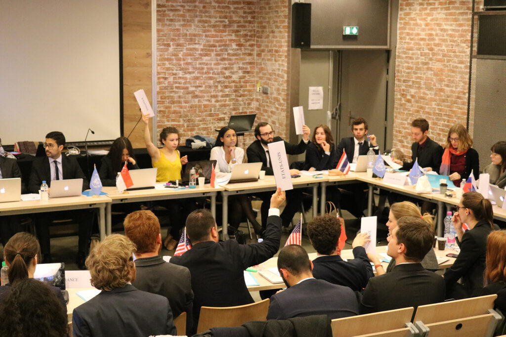 Exercice de simulation de négociation internationale des RI1